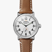Load image into Gallery viewer, The Runwell 41MM - Tan Leather Strap