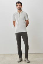 Load image into Gallery viewer, Whistler Short Sleeve Covered Placket - White