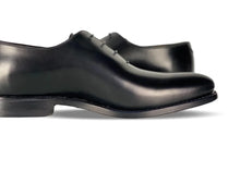 Load image into Gallery viewer, Athen Wholecut Oxford - Boxcalf Noir