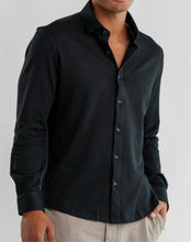 Load image into Gallery viewer, Origin Pique Long Sleeve - Black