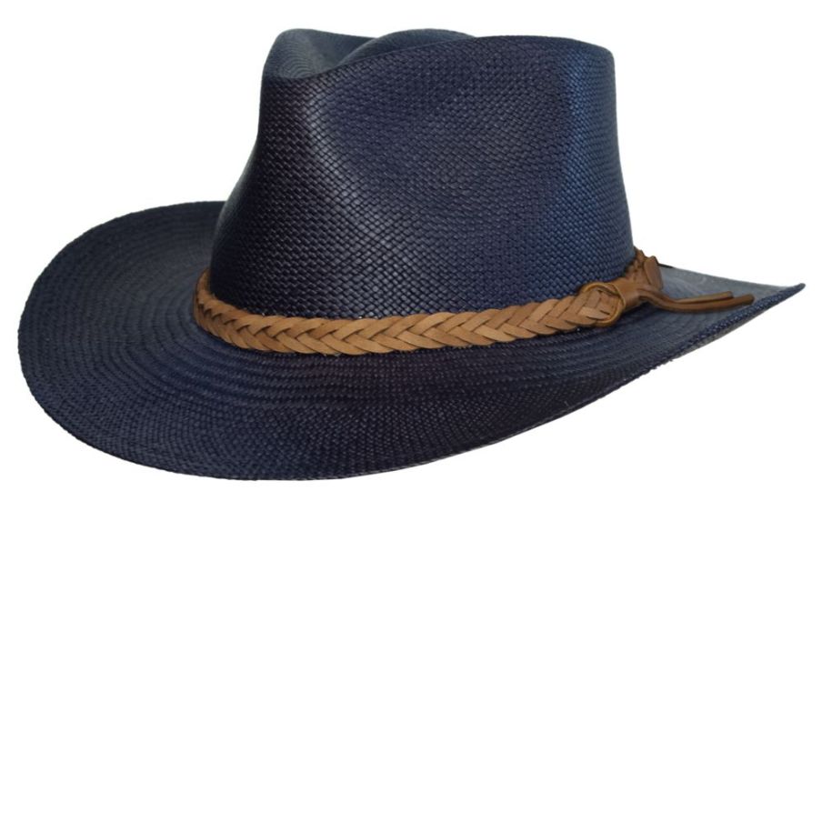 Scala Panama Outback Taos Hat - Navy