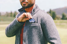 Load image into Gallery viewer, Townsend Felted Wool Peacoat - Shadow Heather