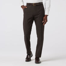 Load image into Gallery viewer, Watson Suit Pant - Chocolate Gun Check