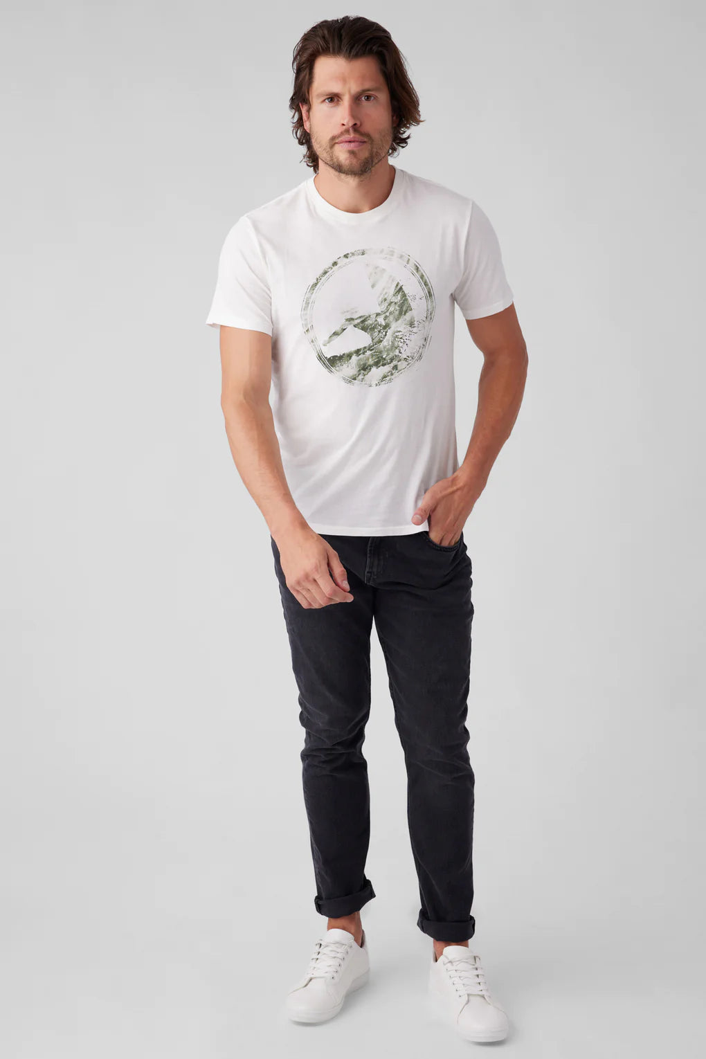 Fatigue Onyx Surf Crew - White