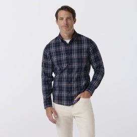 City Flannel - Dark Slate Oliver Plaid