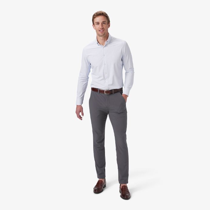 Leeward Dress Shirt - Light Pastel Blue