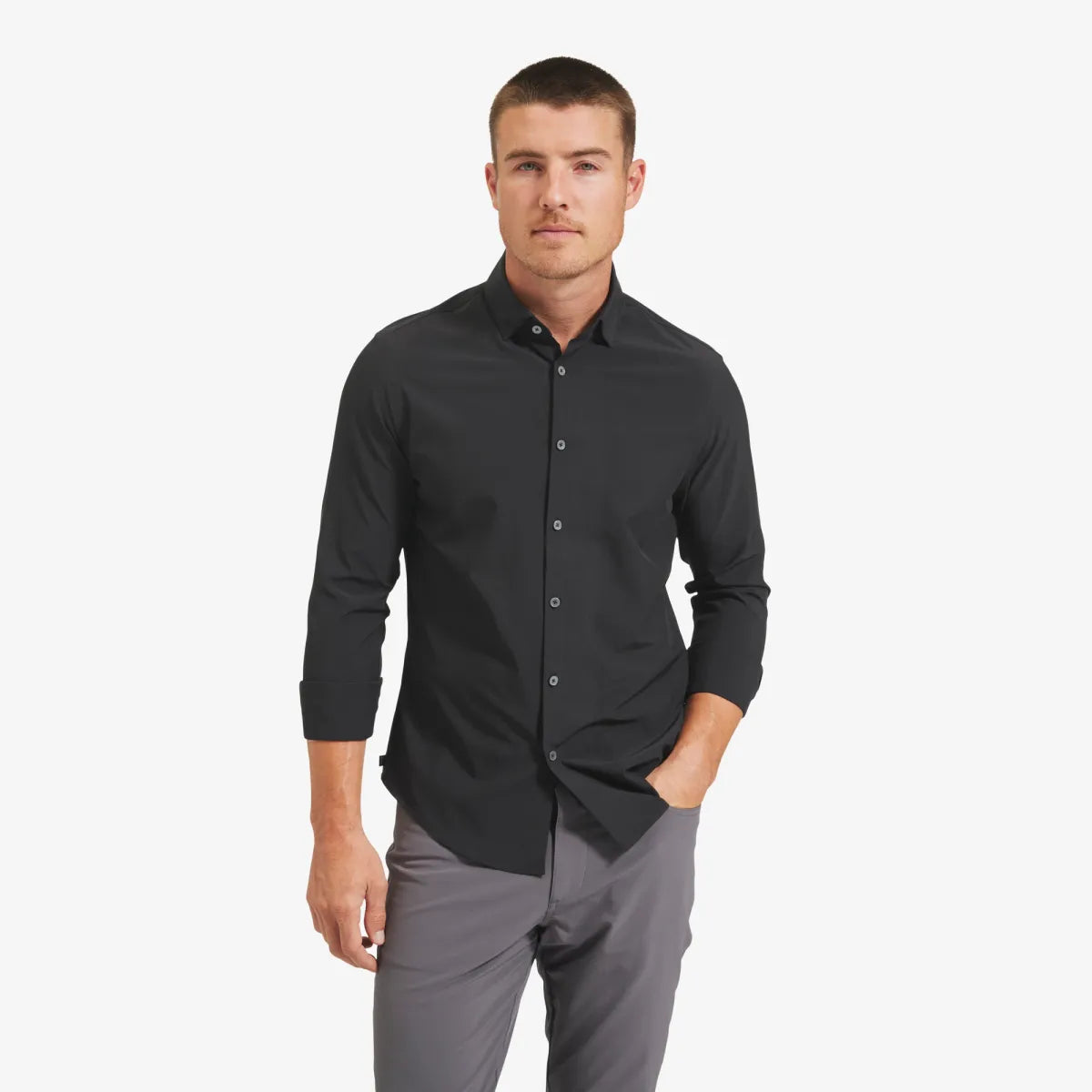 Leeward Dress Shirt - Black