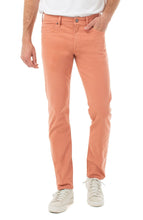 Load image into Gallery viewer, Kingston Modern Slim Straight Peach Colored Twill - Inferno