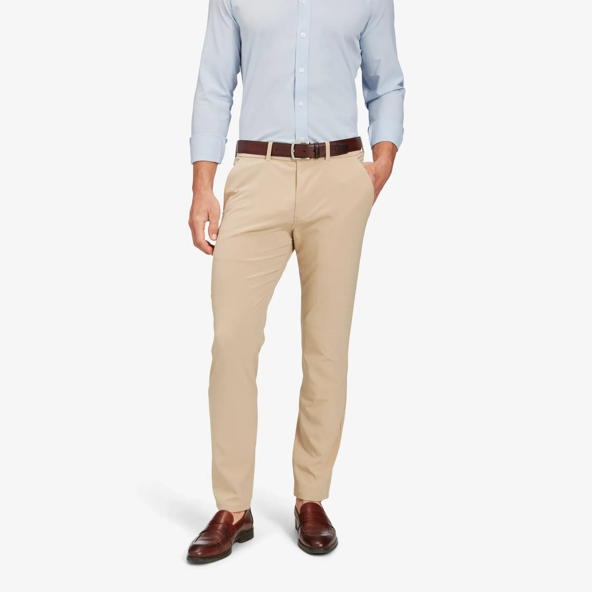 Helmsman Chino Pant - Khaki Solid