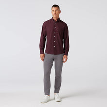 Load image into Gallery viewer, Leeward No Tuck Dress Shirt - Wine
