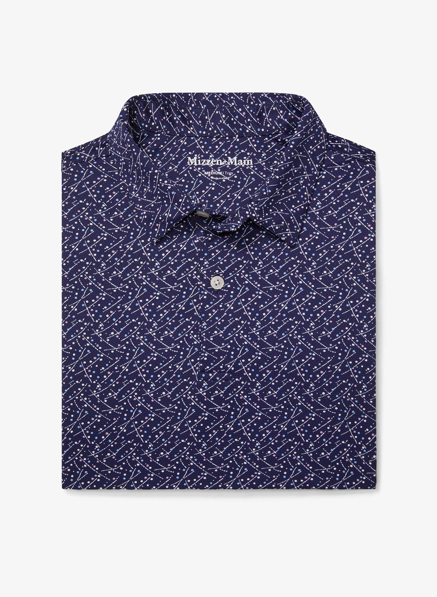 Halyard Polo - Indigo Confetti