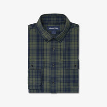 Load image into Gallery viewer, Upstate Flannel - Olive Plaid
