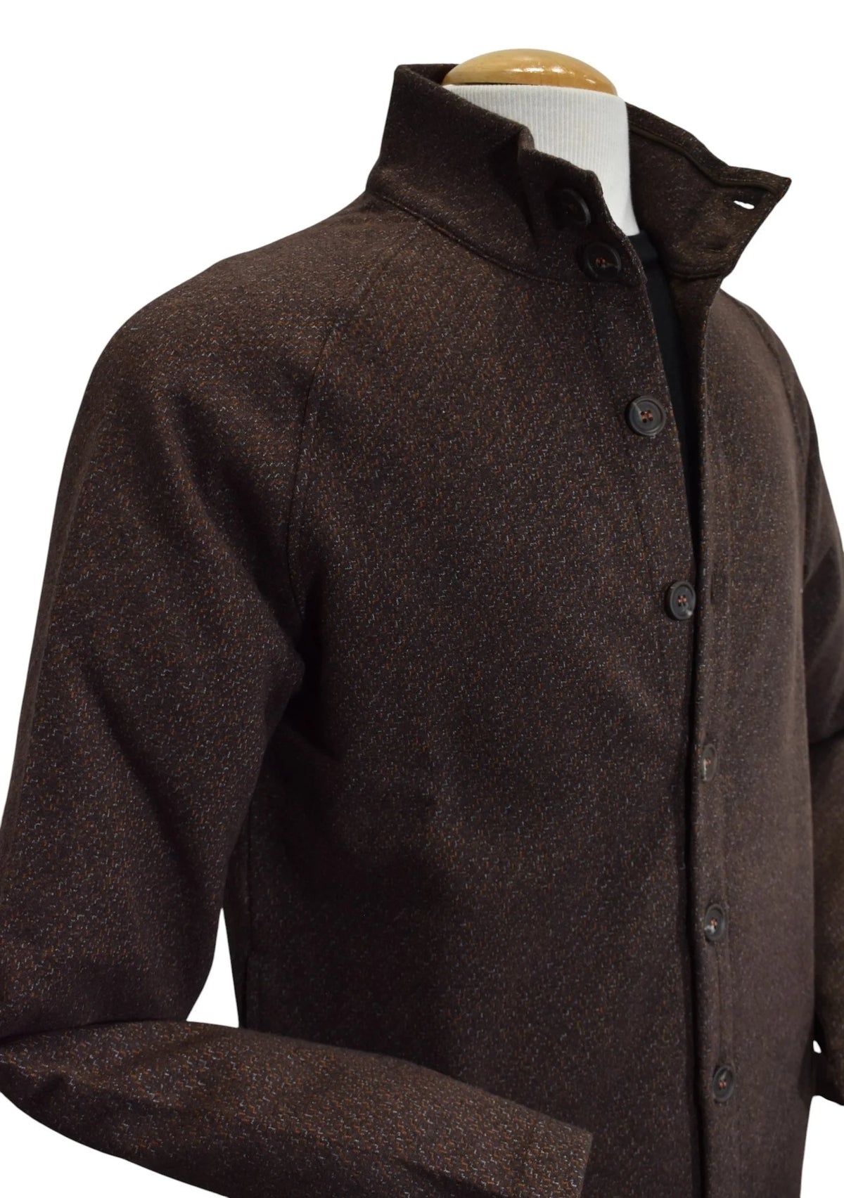 Coffee Button Cardigan