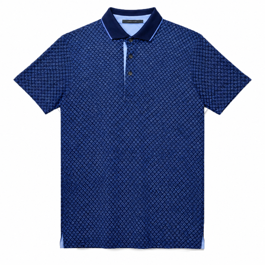 Two Wolves Polo - Maltese Blue