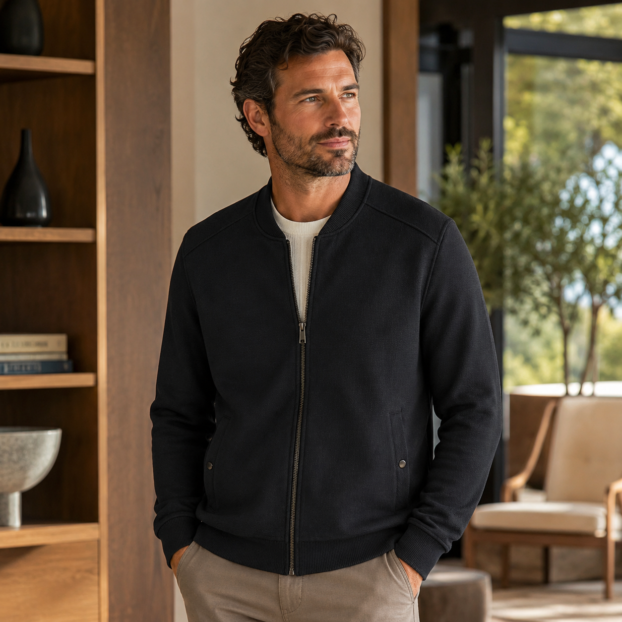 Bomber Jacket - Black