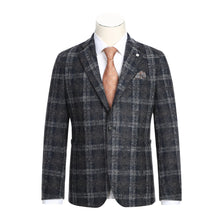 Load image into Gallery viewer, Pellagio Men&#39;s Sportcoat - Blue Plaid
