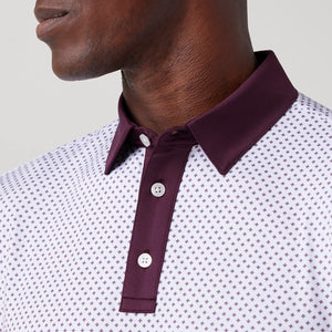 Versa Polo - White Geo