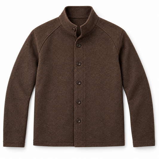 Coffee Button Cardigan