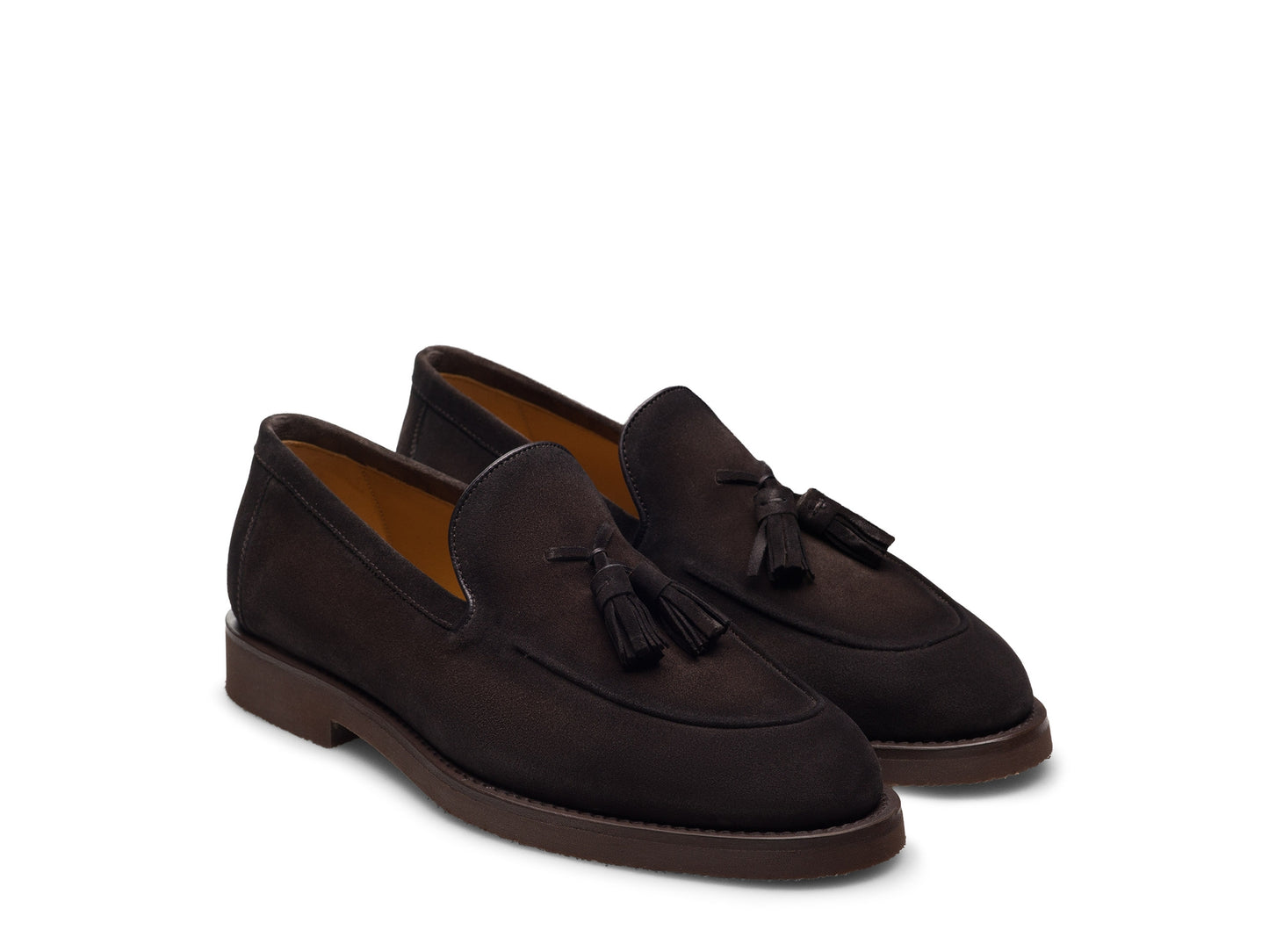Cervan Tassel - Brown Suede
