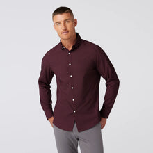 Load image into Gallery viewer, Leeward No Tuck Dress Shirt - Wine
