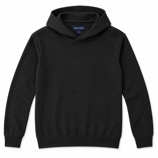 Heritage Hoodie Sweater- Black