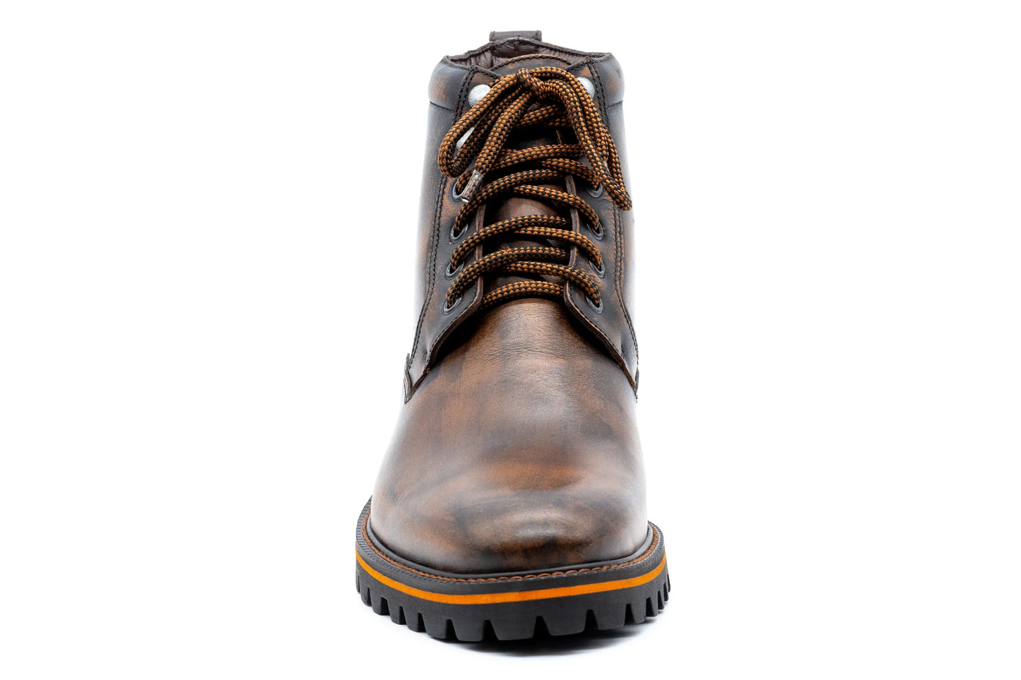Bad Weather Waterproof Hand Stained Saddle Leather Boots
