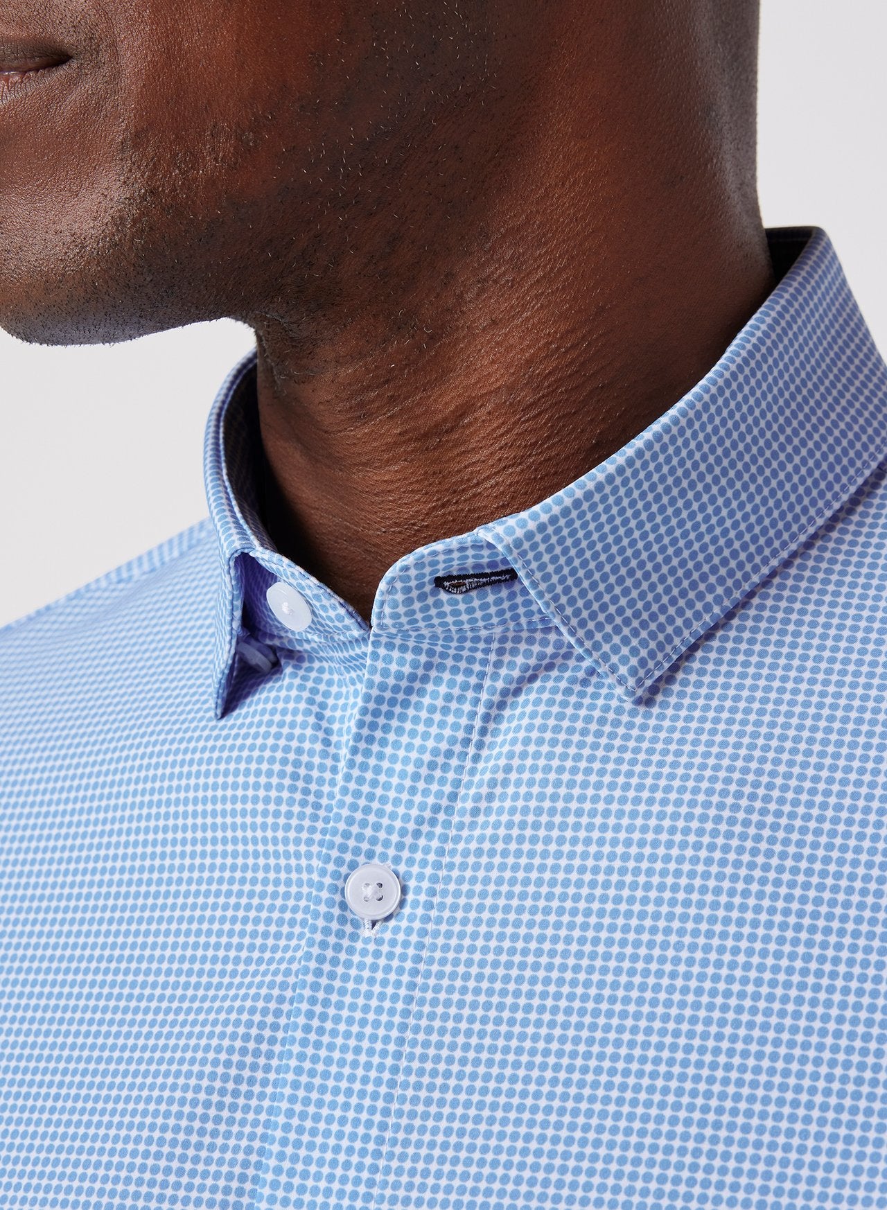 Leeward No Tuck Dress Shirt - Provence Circle Print
