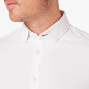 Leeward  Dress Shirt - White Solid