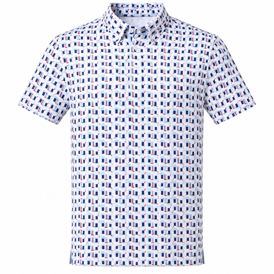 Patriot Print Polo