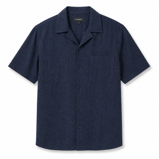 Navy Camp Collar