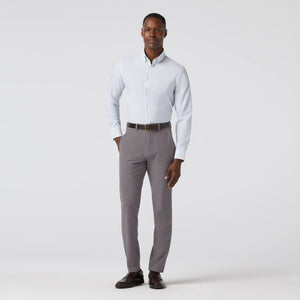 Leeward  Dress Shirt - White Hatch Mark