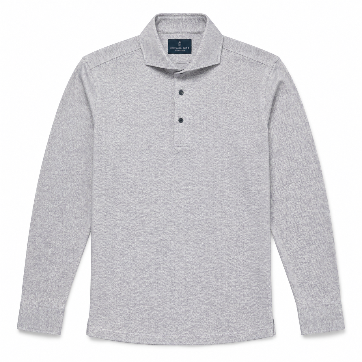 Herringbone Jacquard - Light Grey