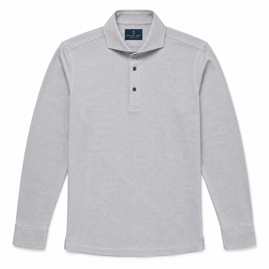 Herringbone Jacquard - Light Grey