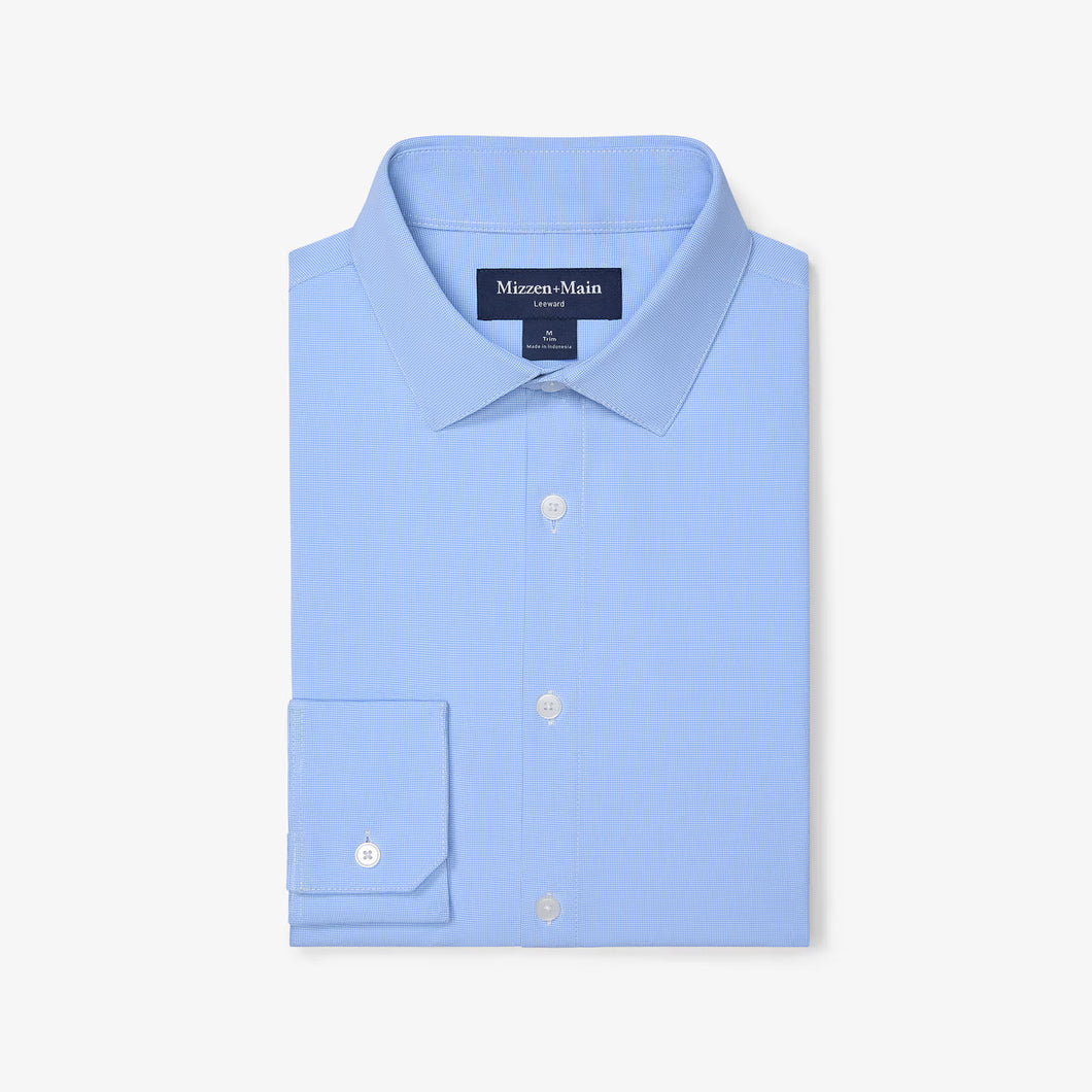 Leeward  Dress Shirt - Provence Straton Check