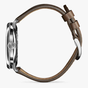 The Canfield 43mm - Dark Nut Brown