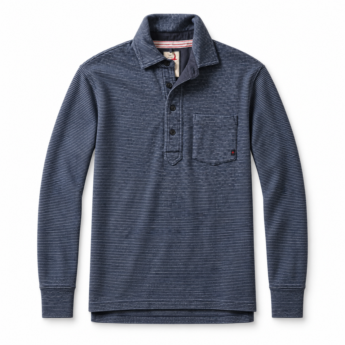 Mariner Polo - Navy Stripe