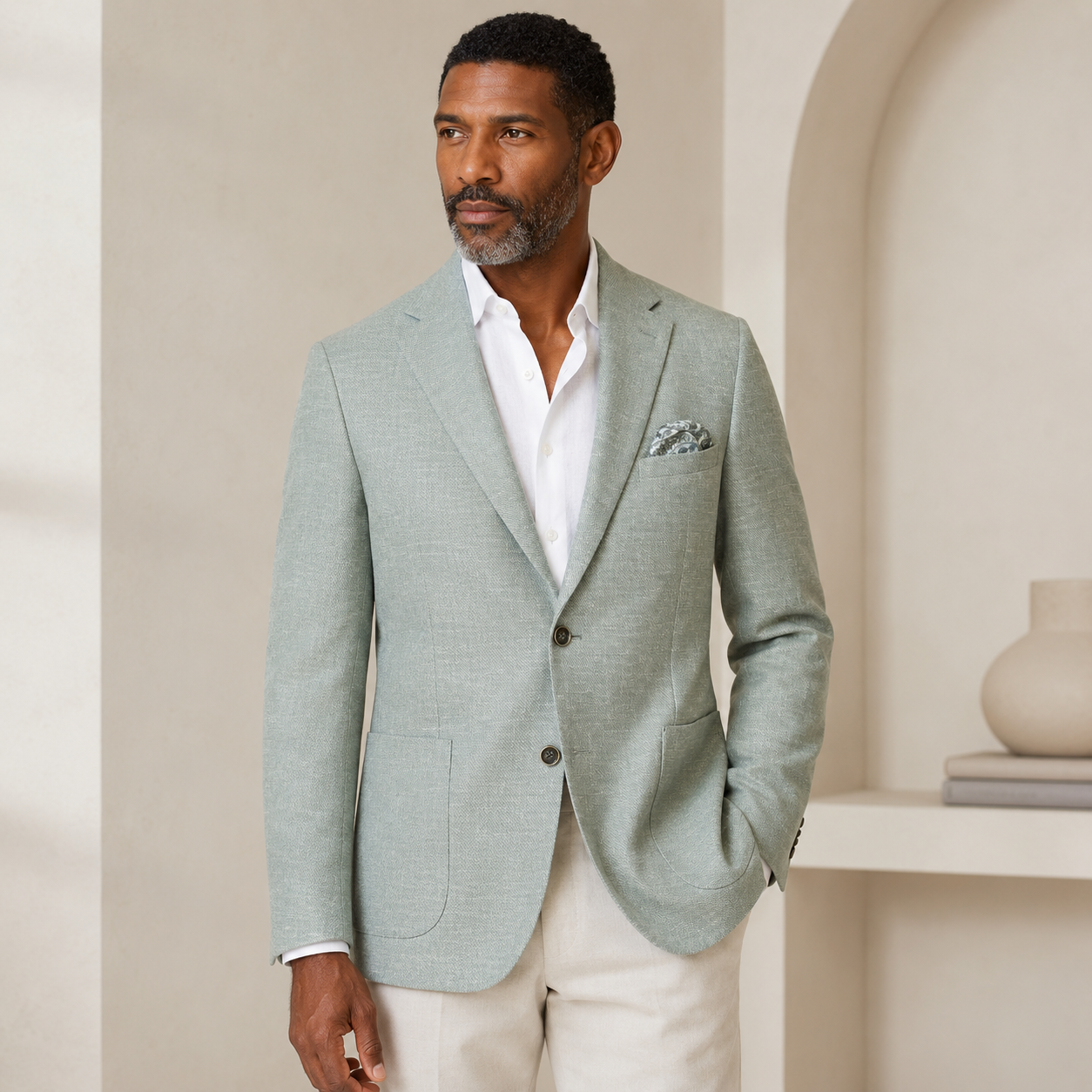 Light Sage Sport Coat