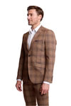 Dover Notch - Brown Tan Plaid