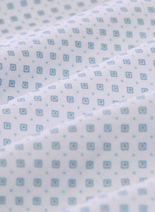 Leeward Dress Shirt - White Double Diamond
