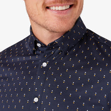 Load image into Gallery viewer, Halyard Short Sleeve - Navy Double Dot
