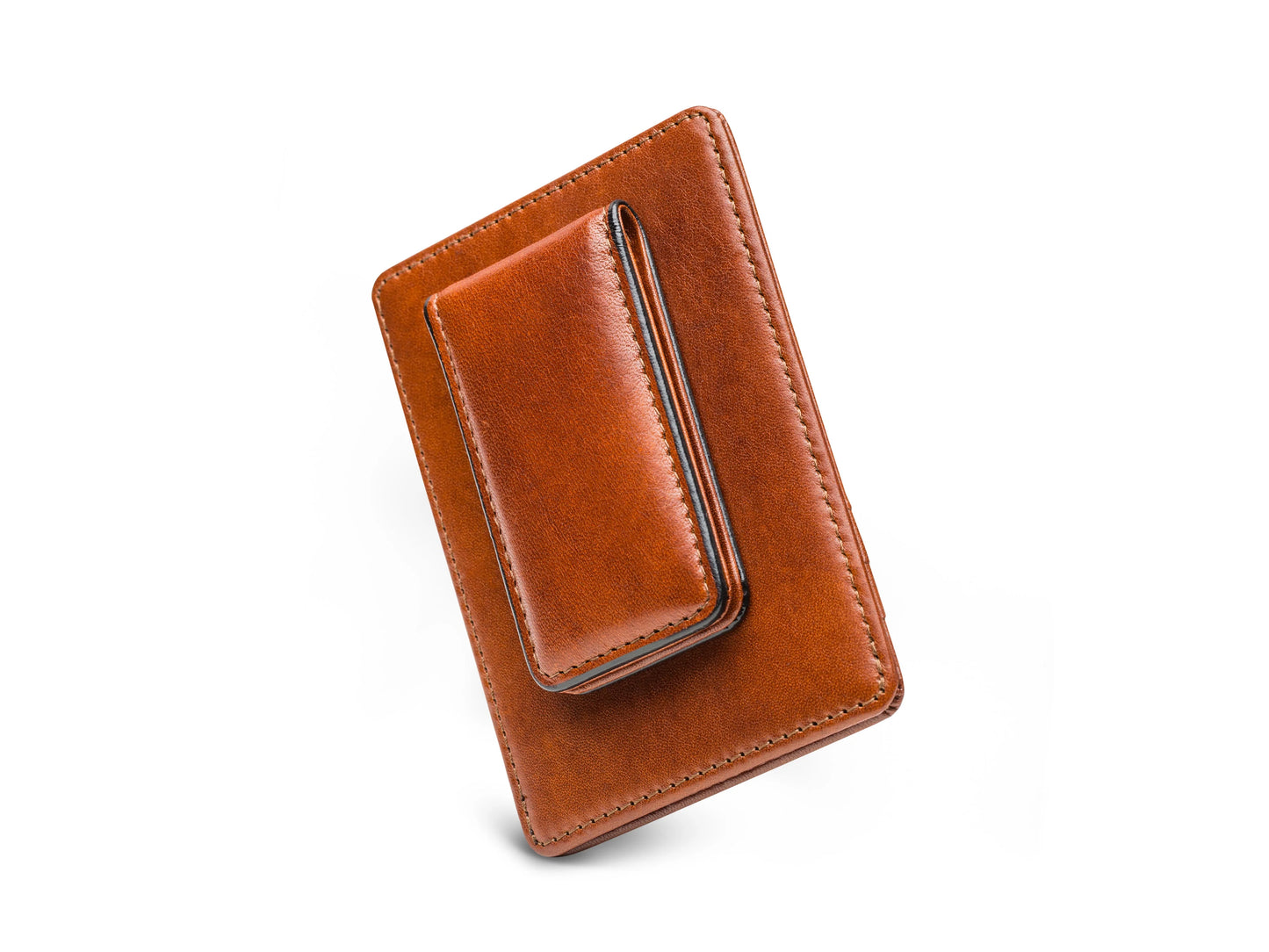 Old Leather Italia Front Pocket Wallet