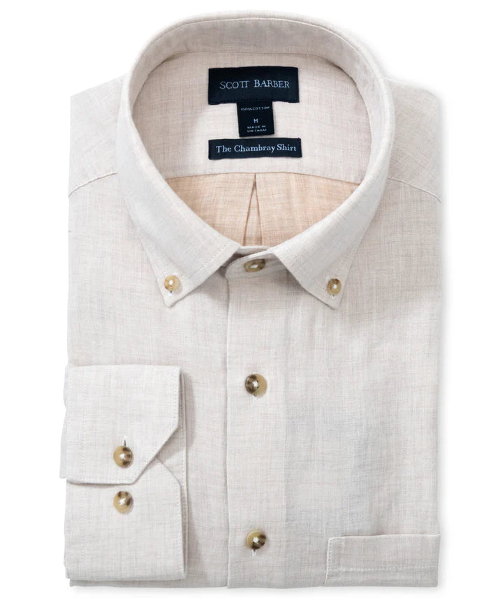 The Chambray Shirt - Birch