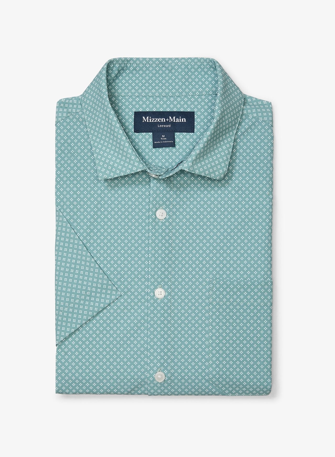Leeward Short Sleeve - Pale Balsam Clover