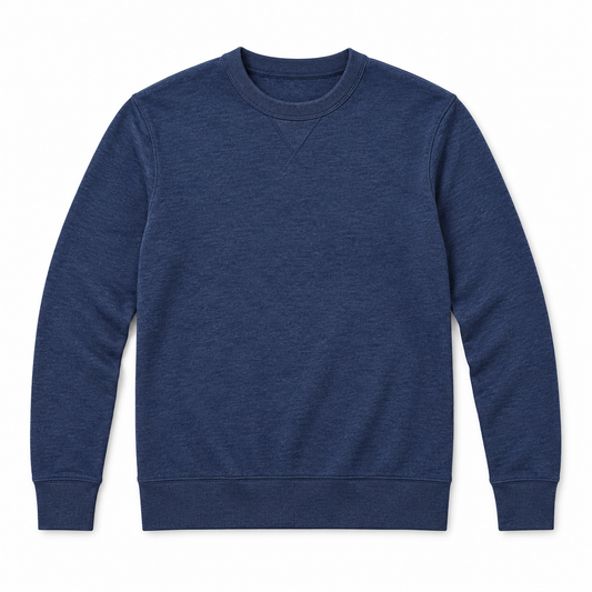 Stadium French Terry-Classic Navy Heather