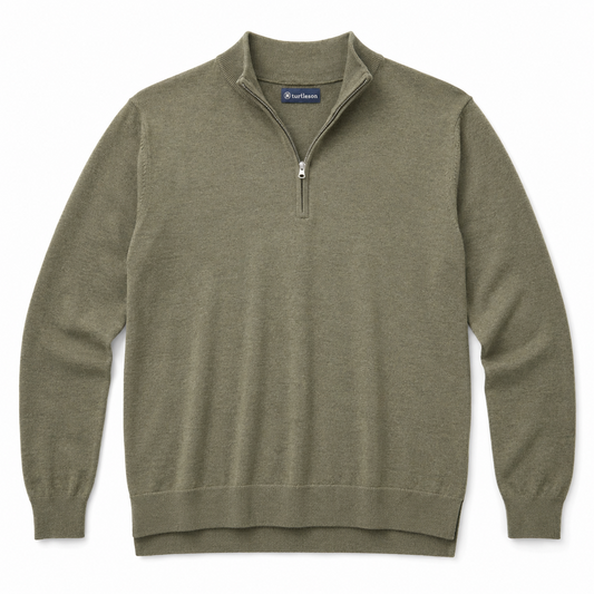 Marshall Quarter Zip - Glen Heather