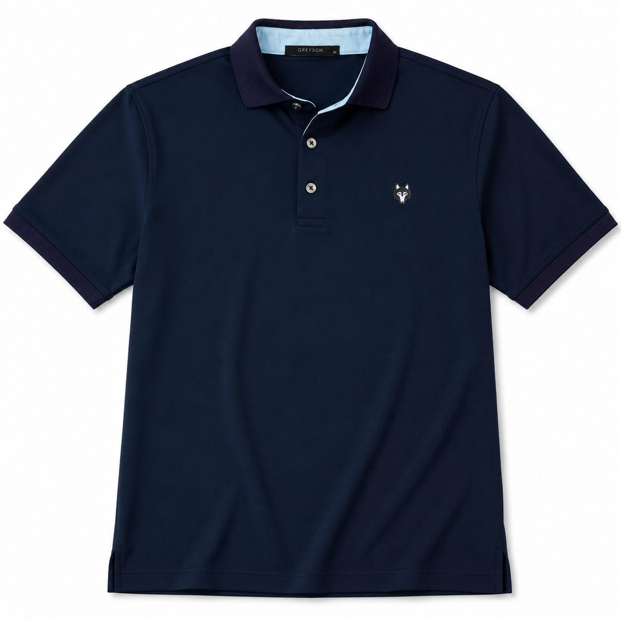 Crowley Icon Polo - Maltese Blue