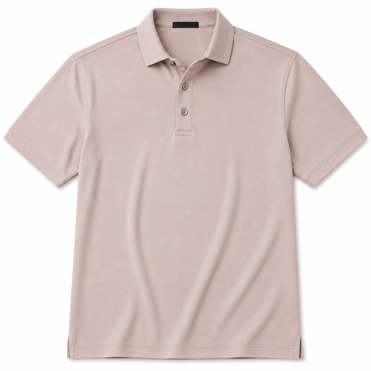 Barakett Textured Polo- Coral