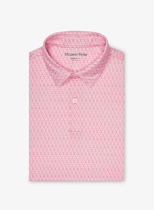 Halyard Polo - Rose Diamond Mirage