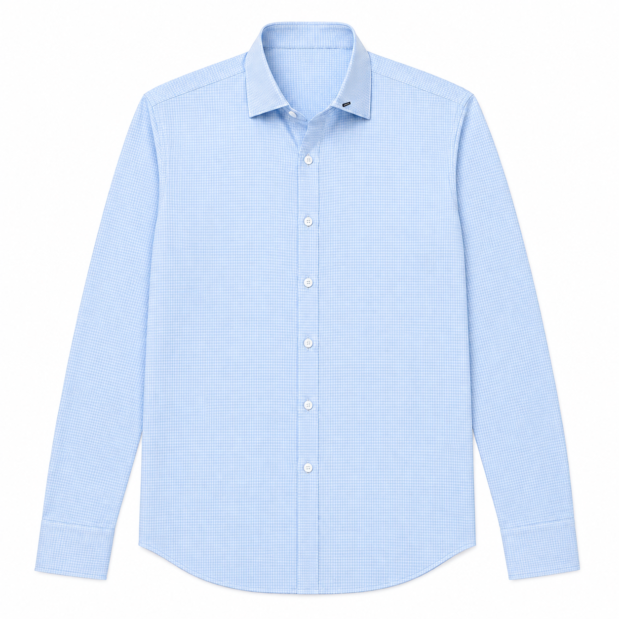 Halyard Dress Shirt - Cloud Blue Peter Gingham