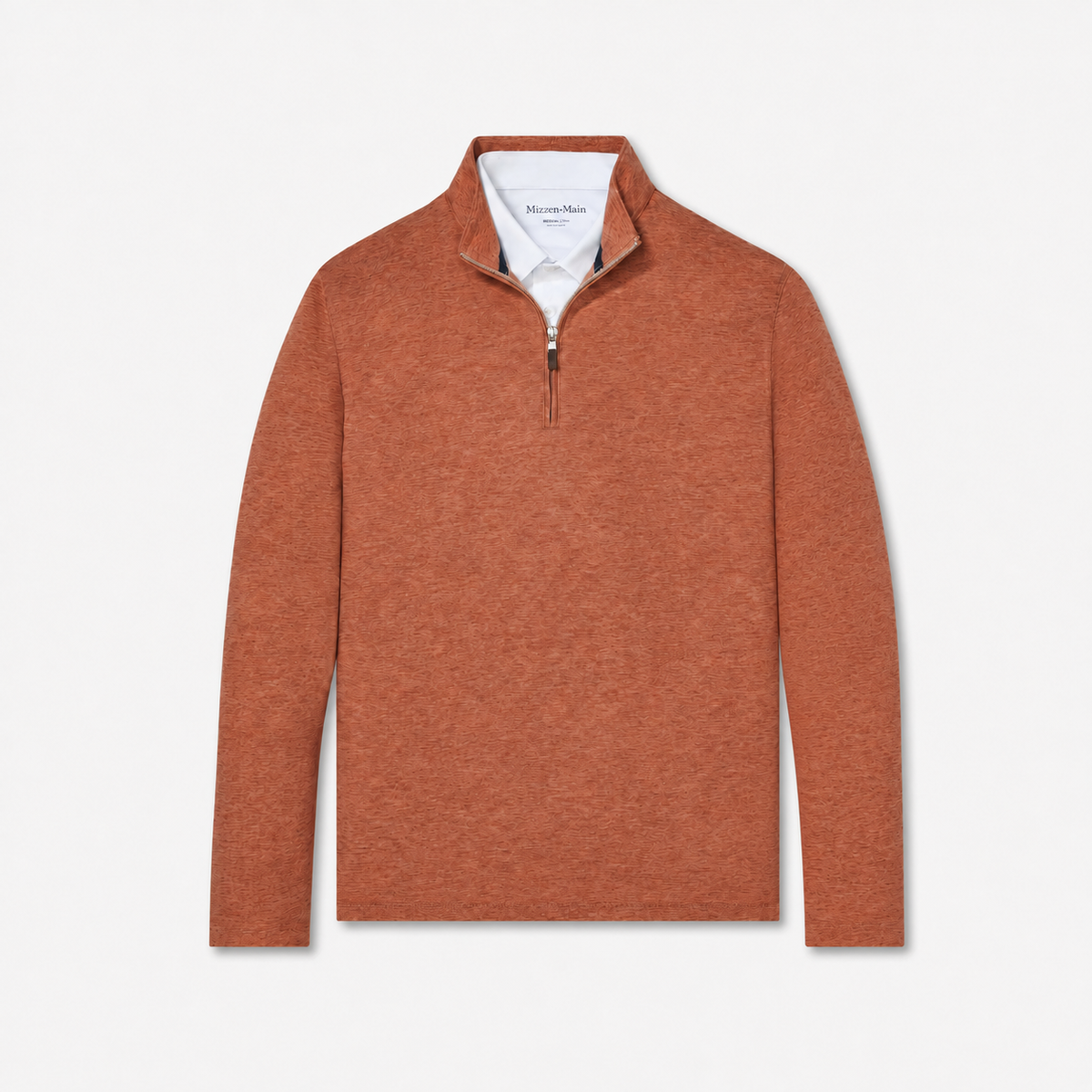 KPI Quarter Zip - Copper Heather